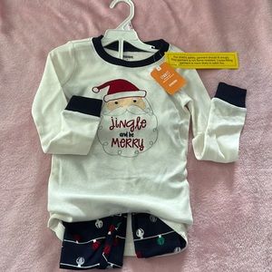 Gymboree pajamas size 6 Santa Claus
